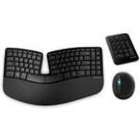 Microsoft Sculpt Ergonomic Desktop – Keyboard, mouse and numeric pad set – 2,4 GHz – Deutsch (L5V-00008)