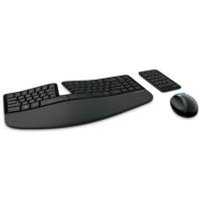 Microsoft Sculpt Ergonomic Desktop – Set aus Tastatur, Maus und Ziffernblock – kabellos – 2.4 GHz – Englisch (International)