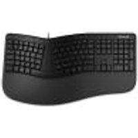 Microsoft Ergonomic Keyboard - ergonomisch geformte Tastatur Schwarz