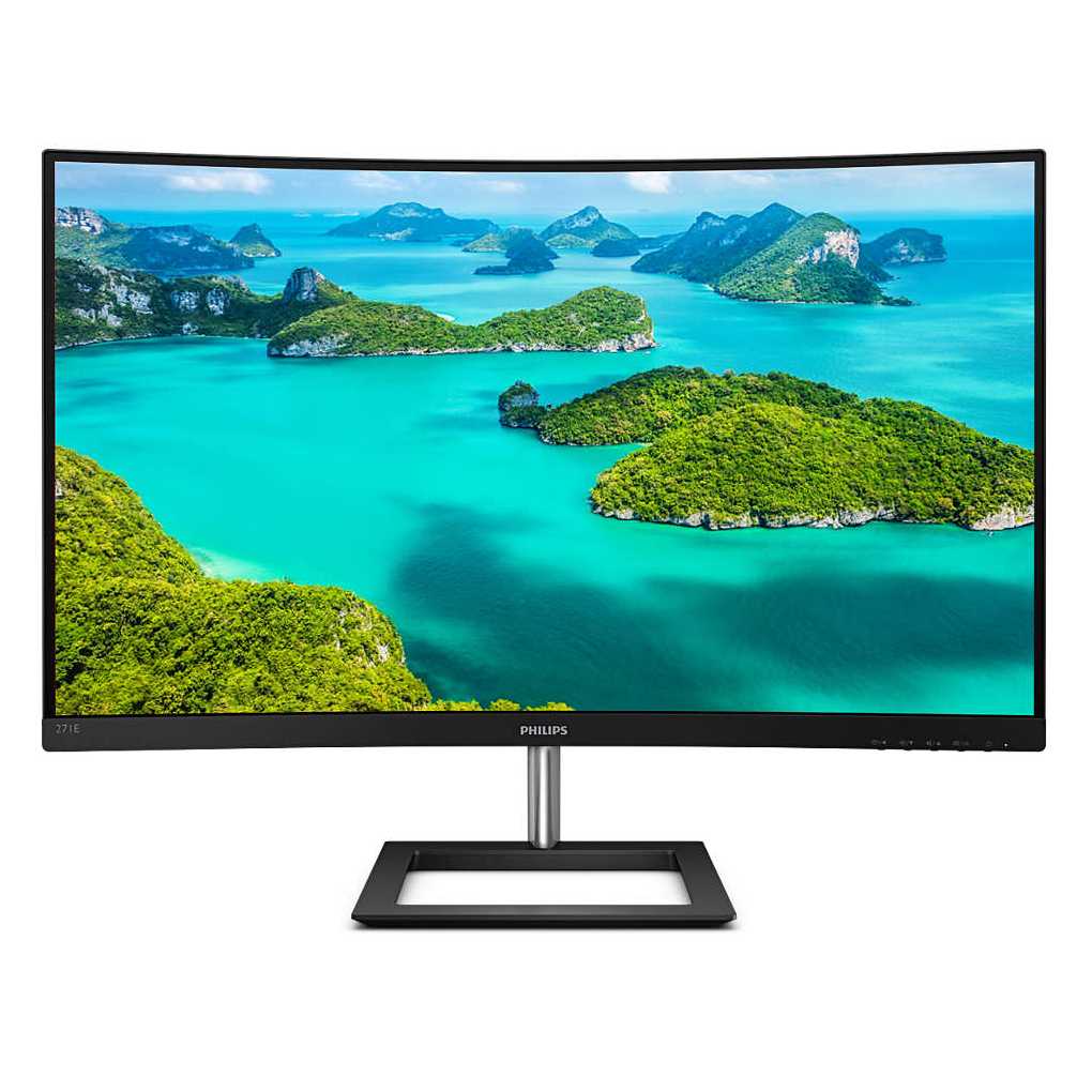 Philips 271E1CA Curved Monitor – VA-Panel, AMD FreeSync