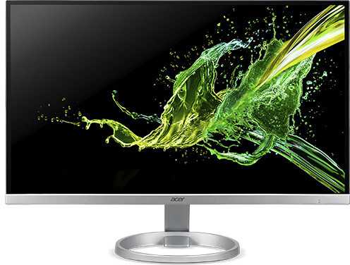 Acer R270 smix – LED-Monitor – 69cm (27) – 1920 x 1080 Full HD (1080p) @ 75 Hz – IPS – 250 cd/m² – 1000:1 – 1 ms – HDMI, VGA – Lautsprecher – Schwarz, Silber (UM.HR0EE.018)