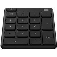 Microsoft Wireless Number Pad Nummernblock kabellos schwarz