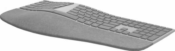 ihre Funktionalität machte diese Tastatur zur perfekten Ergänzung für Ihr Surface.Fortschrittliches ergonomisches Design Die Surface Ergonomische Tastatur basiert auf fortschrittlichen ergonomischen Grundlagen. Sie bietet ein geteiltes Tastaturlayout