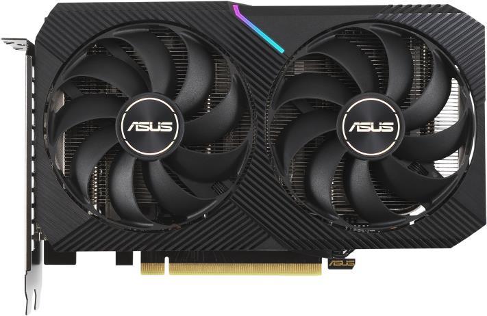 ASUS DUAL-RTX3060TI-8G-MINI-V2 – Grafikkarten – GF RTX 3060 Ti – 8 GB GDDR6 – PCIe 4.0 – HDMI, 3 x DisplayPort