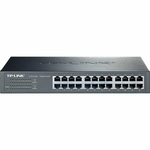 Der 24-Port-Gigabit-Switch TL-SG1024D von TP-LINK ist ein kostengünstiger High-Performance Switch