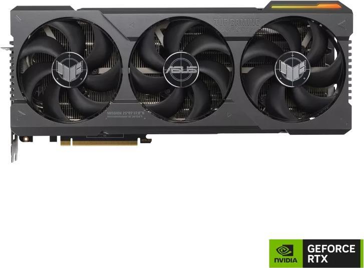 ASUS TUF Gaming GeForce RTX 4090 – OC Edition – Grafikkarten – NVIDIA GeForce RTX 4090 – 24GB GDDR6X – PCIe 4,0 – 2 x HDMI, 3 x DisplayPort (90YV0IE0-M0NA00)