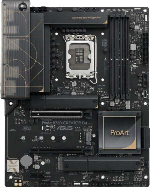 rnDas ProArt B760-Creator D4 ist ein fortschrittliches Mainboard