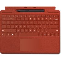 Microsoft Surface Pro Signature Keyboard Mohnrot mit Slim Pen 2 8X6-00025