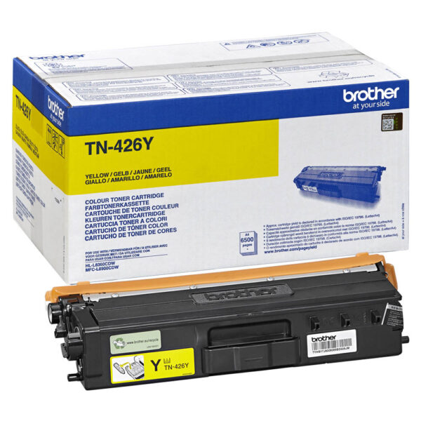 Kurzinfo: Brother TN426Y - Super Jumbo - Gelb - Original - Tonerpatrone - für Brother HL-L8360CDW