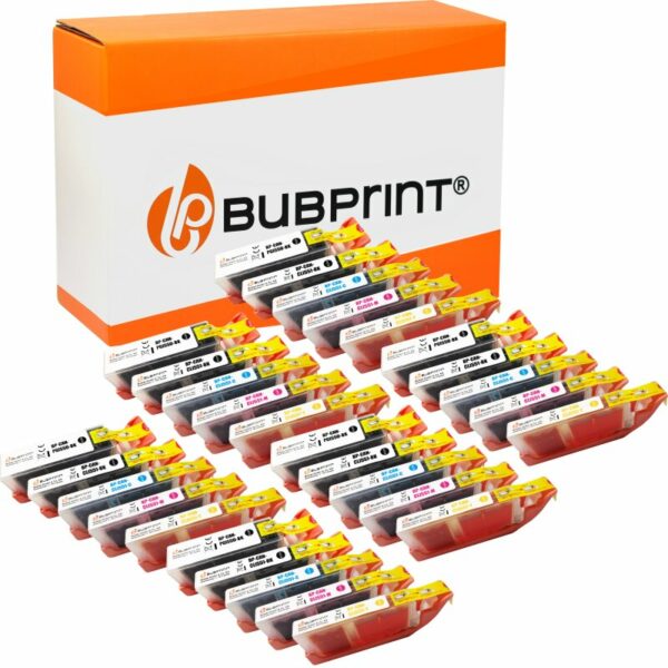 Bubprint 30er-Pack Bubprint Kompatibel Druckerpatronen für Canon PGI-550 CLI-551 XL für Pixma IP7200 IP7250 IX6850 IP8750 MG5450 MG5550 MG5650 MG6350 MG6450