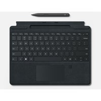 Microsoft Surface Pro Signature Keyboard mit Fingerprintreader Schwarz + Pen 2