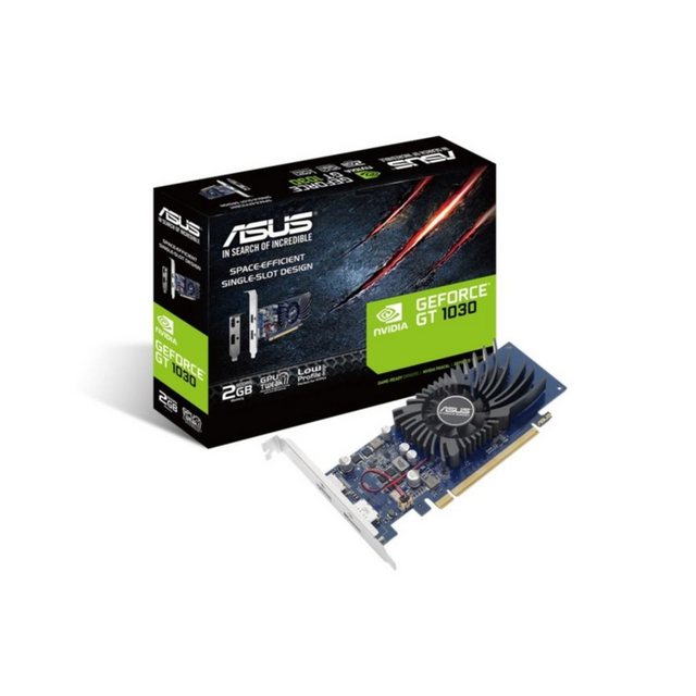 - Hersteller: Asus  - Hersteller-Nr.: 90YV0AT2-M0NA00 - Chipsatz: GeF. GT 1030 - Speicher: 2GB GDDR5