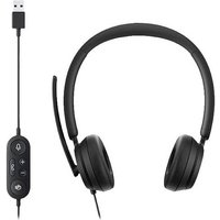 Microsoft I6N-00010 Computer On Ear Headset kabelgebunden Stereo Schwarz Noise Cancelling Lautstärk