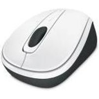 Microsoft Wireless Mobile Mouse 3500 – Maus – rechts- und linkshändig – optisch – 3 Tasten – kabellos – 2.4 GHz – kabelloser Empfänger (USB) – weiß