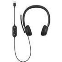 Microsoft Modern USB Headset – Headset – On-Ear – kabelgebunden – USB – Schwarz – Zertifiziert für Microsoft Teams (6ID-00013)