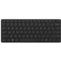 Microsoft Designer Compact – Tastatur – kabellos – Bluetooth 5.0 – QWERTZ – Deutsch – mattschwarz