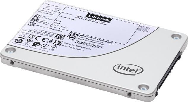 Kurzinfo: Lenovo ThinkSystem S4620 - Solid-State-Disk - Mixed Use - 960 GB - Hot-Swap - 2.5 (6.4 cm) - SATA 6Gb/s - für ThinkAgile VX3530-G Appliance