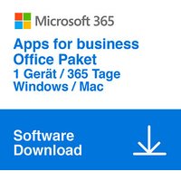 Microsoft  365 Apps for Business Office-Paket Vollversion (Download-Link)