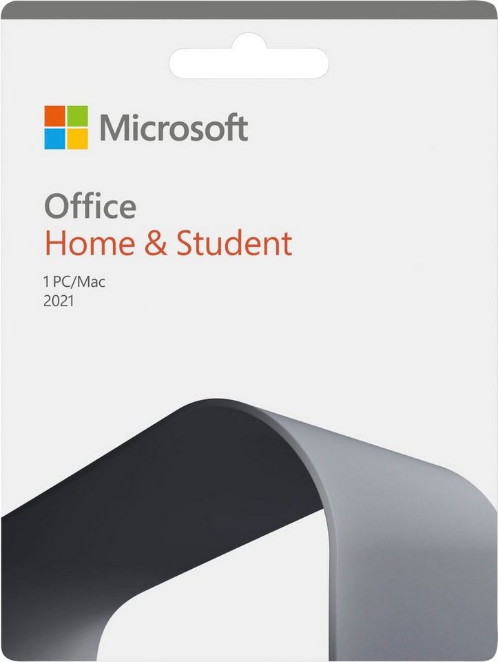 Microsoft original Microsoft Office Home & Student 2021 für 1 PC/Mac, (Officeprogramm, Lizenzschlüssel)