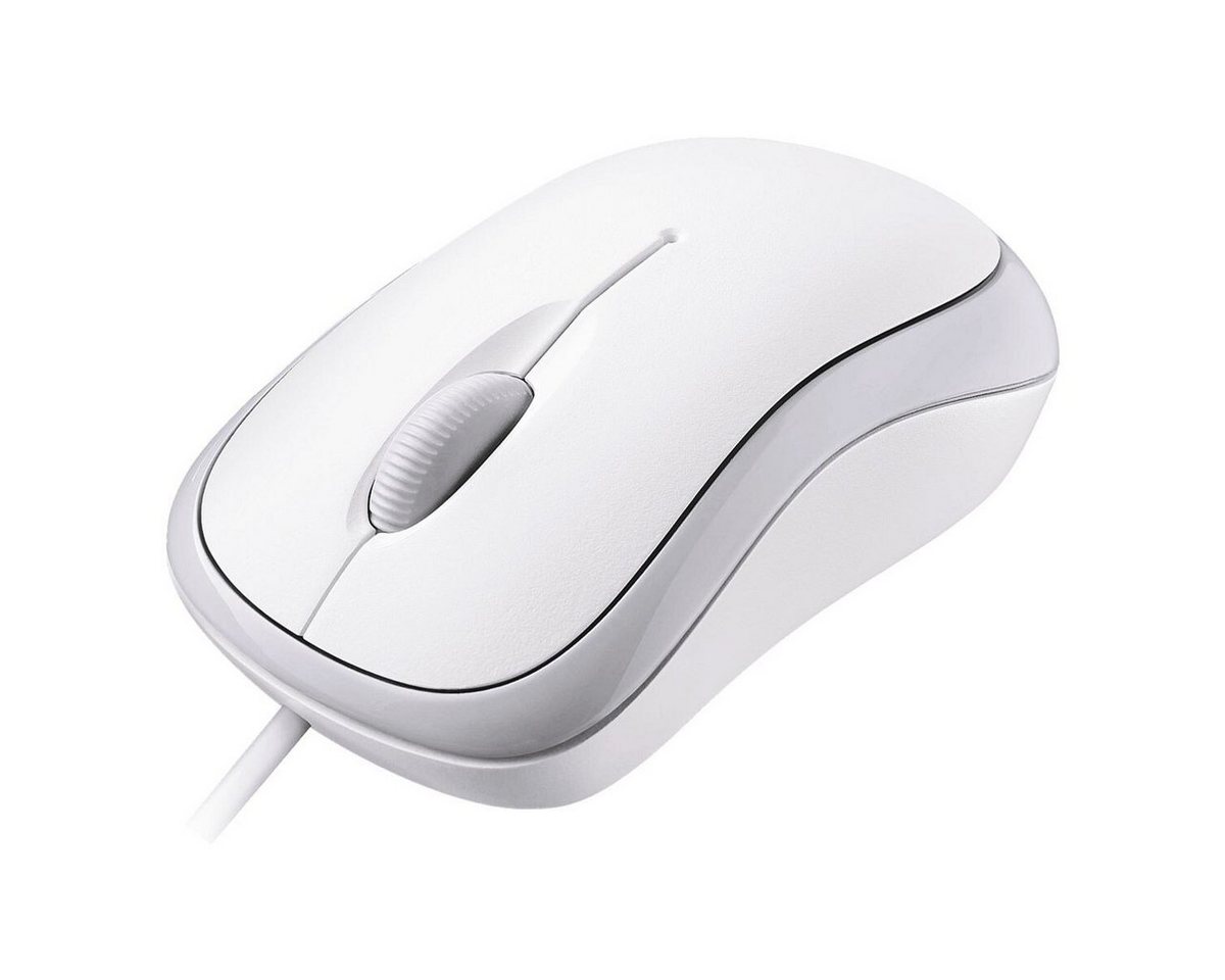 Microsoft Basic Optical Mouse Mäuse (für Links- und Rechtshänder geeignet)