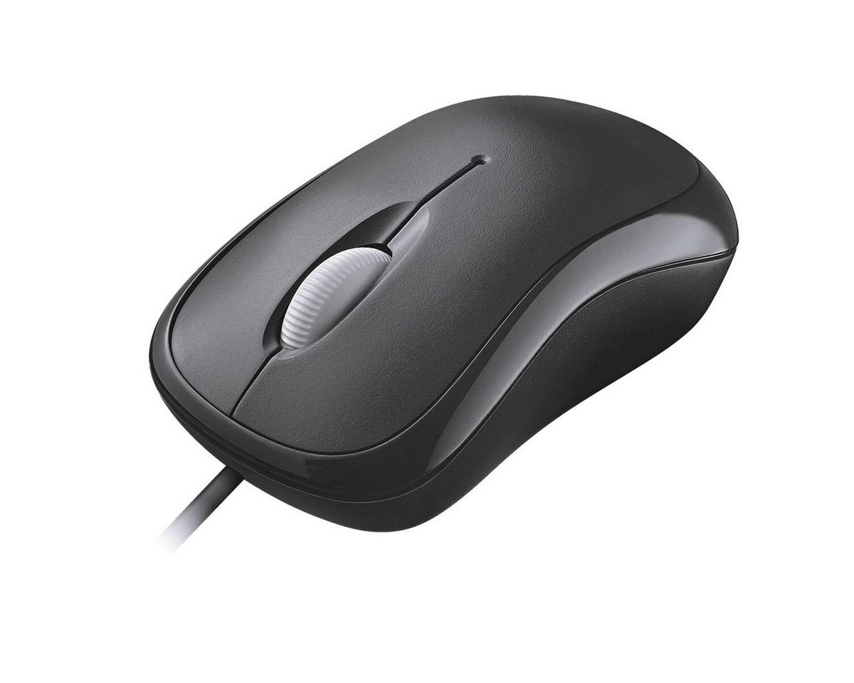 Microsoft Basic Optical Mouse Mäuse (für Links- und Rechtshänder geeignet)