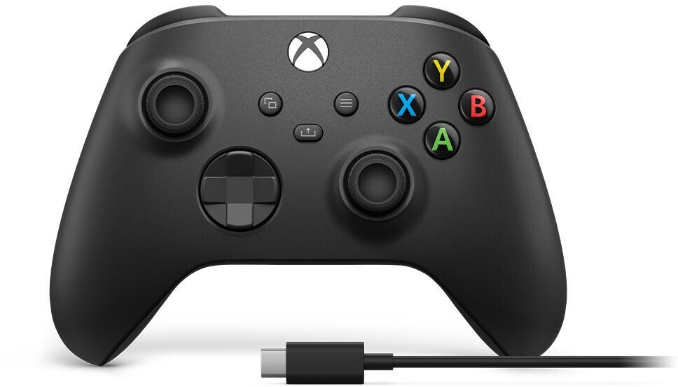 Microsoft Xbox Series Wireless Controller + USB-C Kabel Windows + Series X/S Xbox-Controller