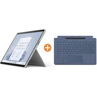 Surface Pro 9 Evo Platin 13″ 2in1 i5 8GB/256GB Win11 QEZ-00004 KB Saphir + Pen 2