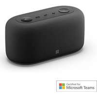 Microsoft Audio Dock – Speakerphone / dock station – kabelgebunden – USB-C – mattschwarz – Zertifiziert für Microsoft Teams (IVF-00003)