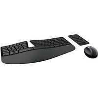 Fortschrittliches ergonomisches DesignDer Sculpt Ergonomic Desktop basiert auf fortschrittlichen ergonomischen Grundlagen. Er bietet eine geteiltes Tastaturlayout