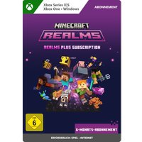 Minecraft Realms Plus 6-Monats-Abonnement XBox Digital Code DE