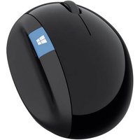 Microsoft Sculpt Ergonomic Mouse Kabellose ergonomische Maus Funk Optisch Schwarz 4 Tasten 1000 dpi