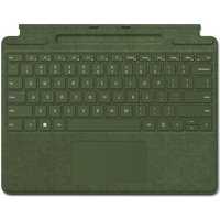 Microsoft Surface Pro Signature Keyboard – Tastatur – mit Touchpad, Beschleunigungsmesser, Surface Slim Pen 2 Ablage- und Ladeschale – QWERTY – Englisch – Wald (8XB-00117)