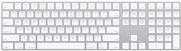 Apple Magic Keyboard mit Ziffernblock – Tastatur – Bluetooth – QWERTY – Italienisch – Silber – für 10.2  iPad, 10.5  iPad Air, 10.9  iPad Air, iPad mini 5, iPhone 11, 12, 13, SE