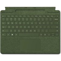 Microsoft Surface Pro Signature Keyboard – Tastatur – mit Touchpad, Beschleunigungsmesser, Surface Slim Pen 2 Ablage- und Ladeschale – QWERTZ – Deutsch – Wald – für Surface Pro 8, Pro 9, Pro X (8XA-00125)