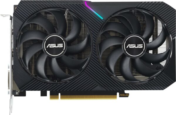 Kurzinfo: ASUS Dual GeForce RTX 3050 V2 - OC Edition - Grafikkarten - GF RTX 3050 - 8 GB GDDR6 - PCIe 4.0 - DVI