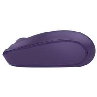 Microsoft Wireless Mobile Mouse 1850 – Maus – rechts- und linkshändig – optisch – 3 Tasten – kabellos – 2.4 GHz – kabelloser Empfänger (USB) – Pantone Purple