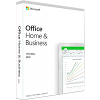 Microsoft Office 2019 Home & Business Bundle DE (Zustand: Neu + Garantie)