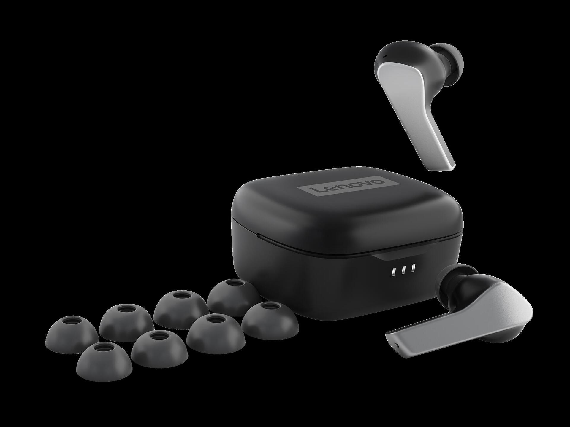 Kurzinfo: Lenovo True Wireless Earbuds - True Wireless-Kopfhörer mit Mikrofon - im Ohr - Bluetooth - aktive Rauschunterdrückung - Schwarz Gruppe Headsets & Mikrofone Hersteller Lenovo Hersteller Art. Nr. ZA9A0015WW Modell True Wireless Earbuds EAN/UPC 0196118059624 Produktbeschreibung: Lenovo True Wireless Earbuds - True Wireless-Kopfhörer mit Mikrofon Produkttyp True Wireless-Kopfhörer - Bluetooth Empfohlene Verwendung Tragbare Elektronik