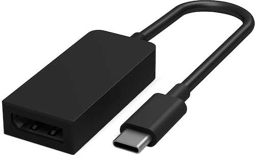 Microsoft Tablet-Adapter »USB 3.0 Adapter«, USB Typ C zu DisplayPort, 16 cm