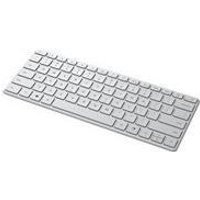 Microsoft Designer Compact – Tastatur – kabellos – Bluetooth 5.0 – International Englisch – Glacier