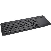 Microsoft – All-in-One Media Keyboard, Tastatur, schnurlos, schwarz