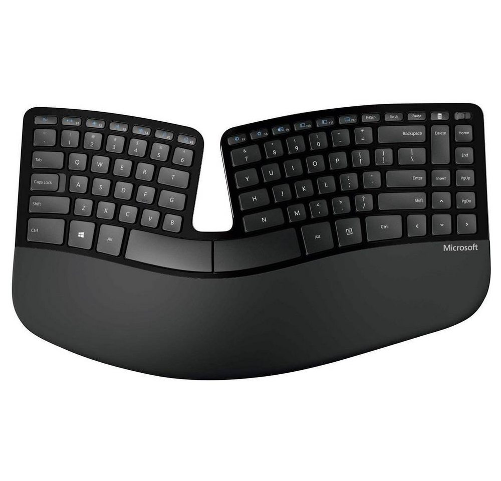 Microsoft Tastatur, Maus-Set Tastatur- und Maus-Set, Ergonomisch