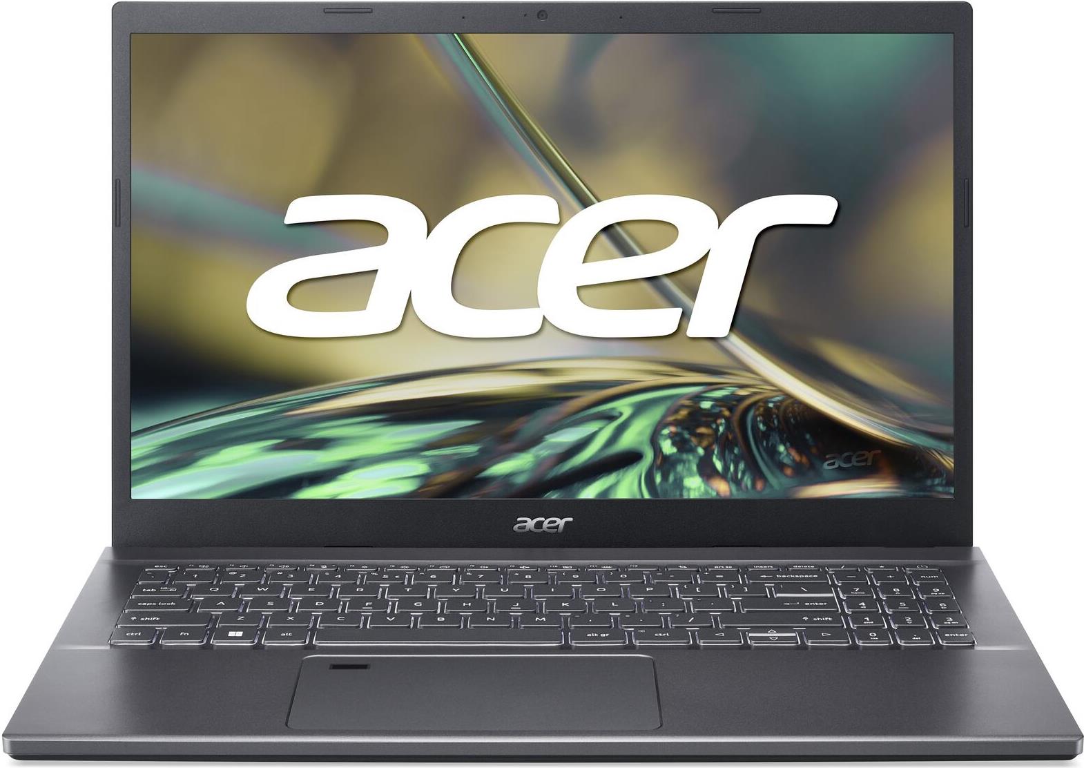 Kurzinfo: Acer Aspire 5 A515-57 - Intel Core i5 1235U / 1.3 GHz - Win 11 Home - Iris Xe Graphics - 16 GB RAM - 512 GB SSD - 39.6 cm (15.6) IPS 2560 x 1440 (QHD) - Wi-Fi 6 - Stahlgrau - kbd: Deutsch Gruppe Notebooks Hersteller Acer Hersteller Art. Nr. NX.K8QEG.001 Modell Aspire 5 A515-57 EAN/UPC 4711121159732 Produktbeschreibung: Acer Aspire 5 A515-57 - 39.6 cm (15.6) - Core i5 1235U - 16 GB RAM - 512 GB SSD - Deutsch Produkttyp Notebook Betriebssystem Win 11 Home Prozessor Intel Core i5 (12. Gen.) 1235U / 1.3 GHz (4.4 GHz) / 12 MB Cache Speicher 16 GB DDR4 (2 x 8 GB) Speicherkapazität 512 GB SSD Bildschirm 39.6 cm (15.6) LED-Hintergrundbeleuchtung 2560 x 1440 / QHD Grafik Intel Iris Xe Graphics Tastatur Deutsch Tastatur Hinterbeleuchtung Ja Numerische Tastatur Ja Integrierte Webcam Ja Netzwerk Bluetooth