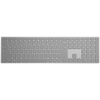 Beim Design sind die Details das Wichtigste und für Surface-Tastatur ist jedes Detail sorgfältig durchdacht. Mit seiner mattgrauen Lackierung passt es perfekt zu Surface und Surface-Maus und ergänzt jeden gut organisierten Arbeitsplatz ideal. Das solide Gefühl beim Tastendruck macht die Arbeit angenehm. Die Tastatur verbindet sich ganz einfach über eine drahtlose Bluetooth-Verbindung mit Ihrem Surface