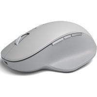 Microsoft Surface Precision Mouse – Maus – ergonomisch – Für Rechtshänder – optisch – 6 Tasten – kabellos, kabelgebunden – USB, Bluetooth 4.0 – Hellgrau