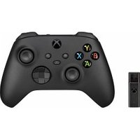 Microsoft Xbox Wireless Controller + Wireless Adapter für Windows 10Eigenschaften:Moderner Wireless ControllerAngenehme strukturierte OberflächeMehrere Microsoft Xbox Wireless Controller können miteinander verbunden werdenGeeignet für Xbox Series X S