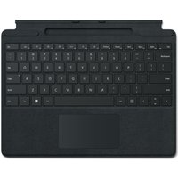 Microsoft Surface Pro Signature Keyboard – Tastatur – mit Touchpad, Beschleunigungsmesser, Surface Slim Pen 2 Ablage- und Ladeschale – QWERTY – International Englisch – Schwarz – kommerziell – für Surface Pro 8, Pro X