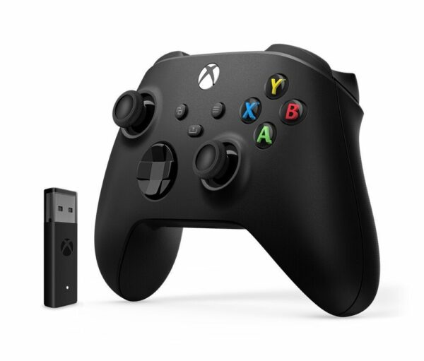 der mit seiner strukturierten Oberfläche und der verfeinerten Geometrie für mehr Komfort beim Spielen sorgtVerbinde bis zu acht Xbox Wireless Controller gleichzeitig und spiele zusammen mit dem mitgelieferten Xbox Wireless Adapter drahtlos auf Windows 10 PCsBleibe mit Hilfe der strukturierten Oberflächen an Triggern