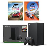 Microsoft Xbox Series X Konsole schwarz 1 TB Forza Horizon 5 Premium EditionLuftströmungs-KanäleDie parallele Xbox-Kühlungsarchitektur verfügt über drei Luftströmungskanäle