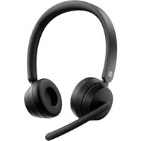 Microsoft 8JR-00004 Computer On Ear Headset Bluetooth® Stereo Schwarz  Lautstärkeregelung, Mikrofon-Stummschaltung